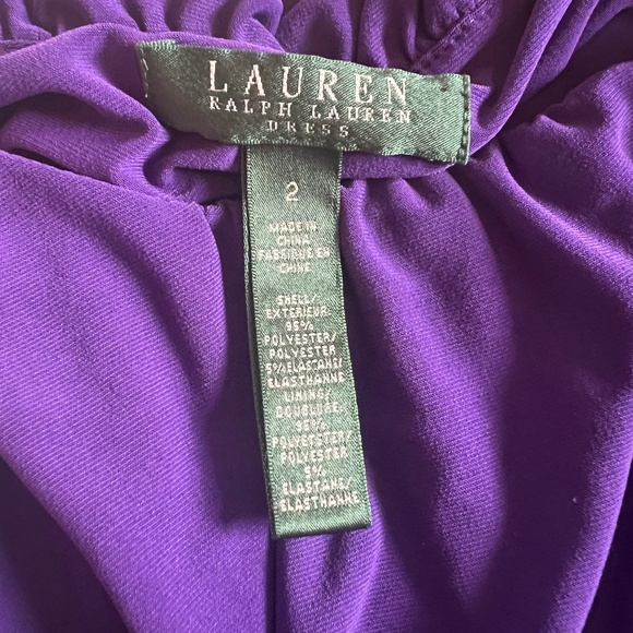 Ralph Lauren Sleeveless Purple Dress - Picture 6 of 7